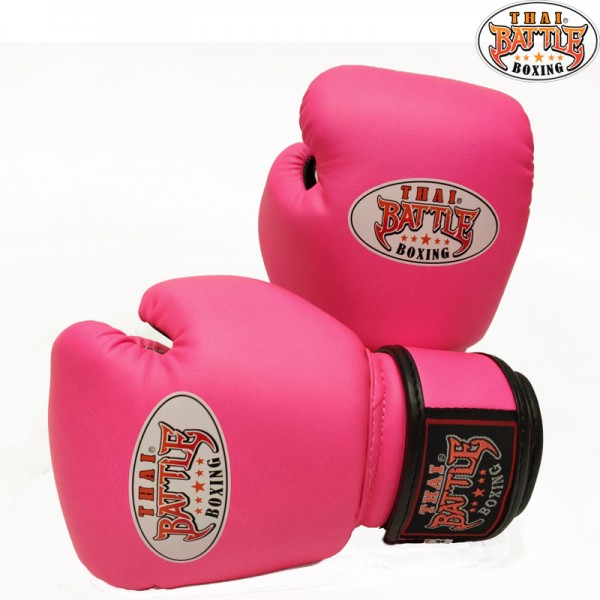 battle pink gloves