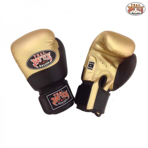 black and gold boxing gloves